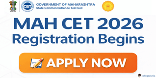 MAH CET 2026 Registration Begins @maharashtracet.org; Apply Now